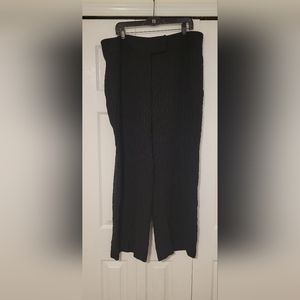 Black Pinstripe Pants size 18 by Style & Co